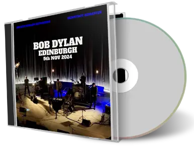 Front cover artwork of Bob Dylan 2024-11-05 CD Edinburgh Audience