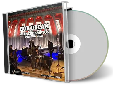 Front cover artwork of Bob Dylan 2024-11-10 CD Wolverhampton Audience