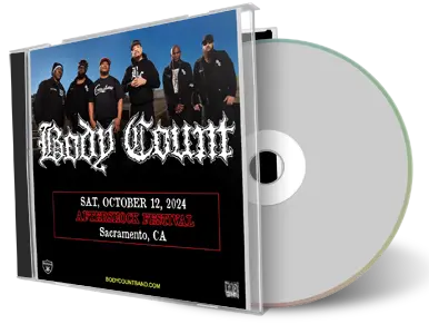 Front cover artwork of Body Count 2024-10-12 CD Sacramento Audience