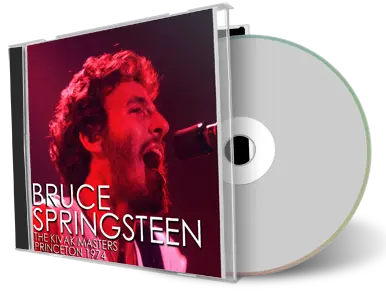 Front cover artwork of Bruce Springsteen 1974-10-12 CD Princeton Audience