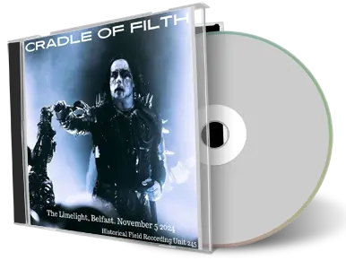 Front cover artwork of Cradle Of Filth 2024-11-05 CD Belfast Audience