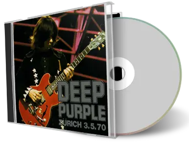 Front cover artwork of Deep Purple 1970-03-05 CD Zurich Audience