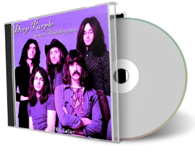 Front cover artwork of Deep Purple 1970-11-28 CD Heidelberg Audience