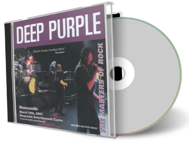 Front cover artwork of Deep Purple 2001-04-14 CD Newcastle Soundboard