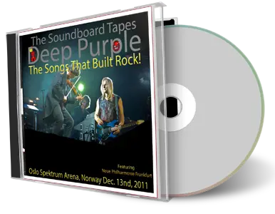 Front cover artwork of Deep Purple 2011-12-13 CD Frankfurt Soundboard