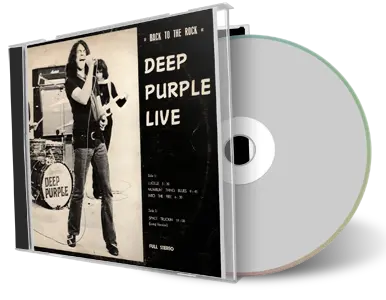 Front cover artwork of Deep Purple Compilation CD Back To The Rock Audience