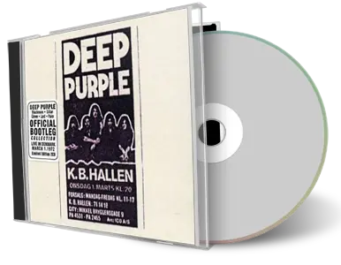 Front cover artwork of Deep Purple Compilation CD Denmark 1972 Soundboard