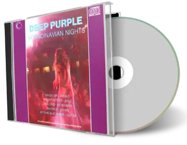 Front cover artwork of Deep Purple Compilation CD Scandinavian Nights 1970 Audience