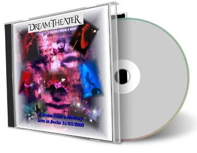 Front cover artwork of Dream Theater 2000-03-31 CD Berlin Audience