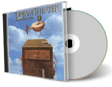 Front cover artwork of Dream Theater 2000-10-14 CD Den Bosch Audience