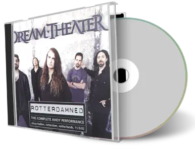 Front cover artwork of Dream Theater 2002-11-03 CD Rotterdam Audience