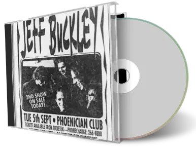 Front cover artwork of Jeff Buckley 1995-09-06 CD Sydney Soundboard