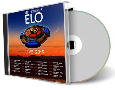 Front cover artwork of Jeff Lynnes Elo 2019-06-22 CD Sacramento Audience