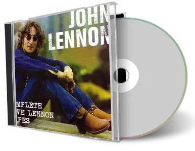 Front cover artwork of John Lennon Compilation CD Complete Live Tapes Soundboard