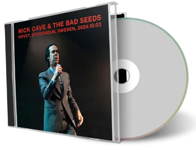 Front cover artwork of Nick Cave 2024-10-03 CD Stockholm Audience