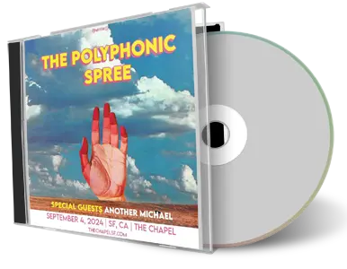 Front cover artwork of Polyphonic Spree 2024-09-04 CD San Francisco Audience