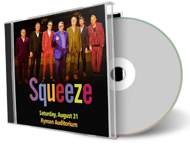 Front cover artwork of Squeeze 2024-08-31 CD Nashville Audience