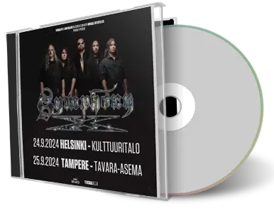 Front cover artwork of Symphony X 2024-09-25 CD Tampere Audience