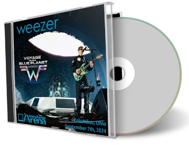 Front cover artwork of Weezer 2024-09-07 CD Columbus Audience