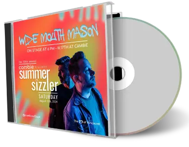 Front cover artwork of Wide Mouth Mason 2024-08-17 CD Vancouver Audience