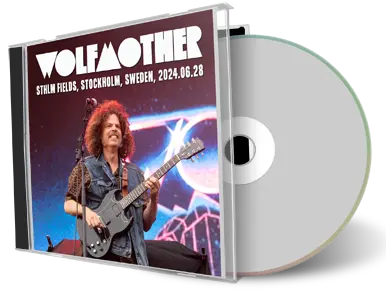 Front cover artwork of Wolfmother 2024-06-28 CD Stockholm Audience