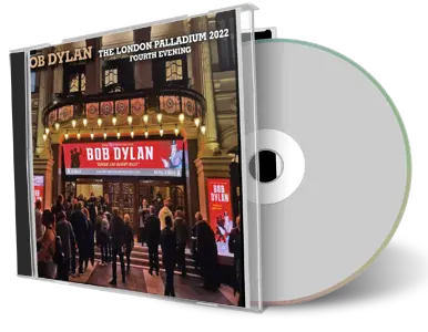 Front cover artwork of Bob Dylan 2022-10-24 CD London Audience