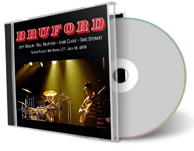 Front cover artwork of Bruford 1979-07-18 CD New Haven Soundboard