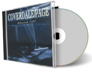 Front cover artwork of Coverdale Page Compilation CD The Rehearsals 1993 Audience