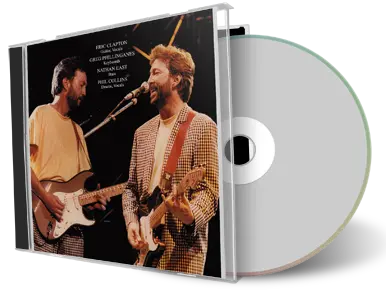 Front cover artwork of Eric Clapton Compilation CD Unreleased Live Album From 1986 1987 Soundboard