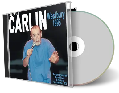 Front cover artwork of George Carlin 1993-04-30 CD Westbury Soundboard