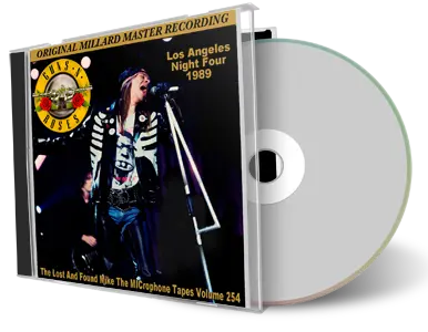 Front cover artwork of Guns And Roses 1989-10-22 CD Los Angeles Audience