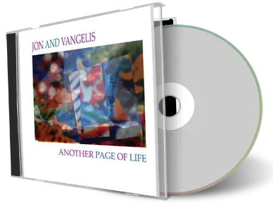 Front cover artwork of Jon Anderson Compilation CD Another Page Of Life Audience