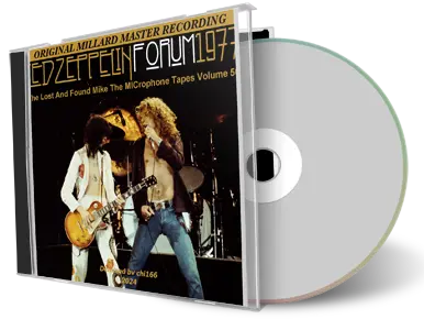 Front cover artwork of Led Zeppelin 1977-06-21 CD Los Angeles Audience