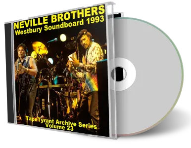 Front cover artwork of Neville Brothers 1993-07-19 CD Westbury Audience