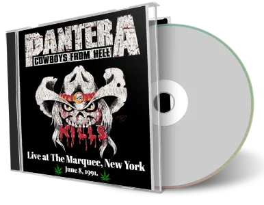 Front cover artwork of Pantera 1991-06-08 CD New York Audience