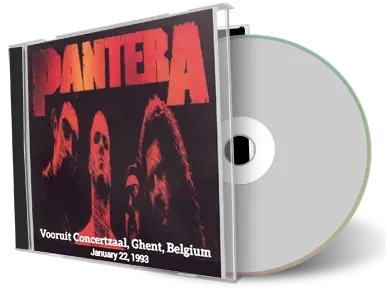 Front cover artwork of Pantera 1993-01-22 CD Ghent Audience