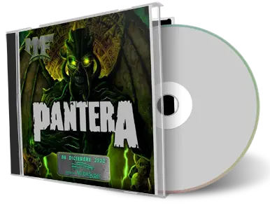 Front cover artwork of Pantera 2022-12-06 CD Monterrey Audience