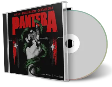 Front cover artwork of Pantera 2022-12-12 CD Santiago Audience