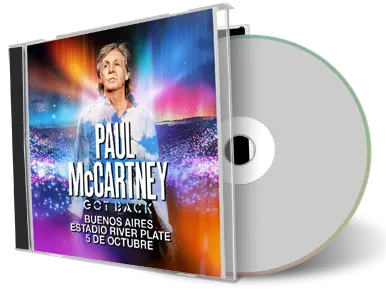 Front cover artwork of Paul Mccartney 2024-10-05 CD River Plate Stadium Soundboard