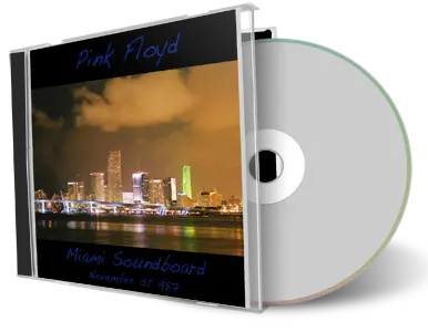 Front cover artwork of Pink Floyd 1987-11-01 CD Miami Soundboard