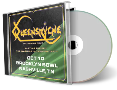 Front cover artwork of Queensryche 2024-10-10 CD Nashville Audience