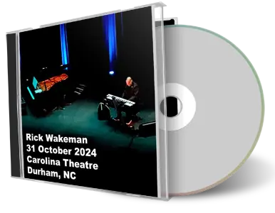 Front cover artwork of Rick Wakeman 2024-10-31 CD Durham Audience