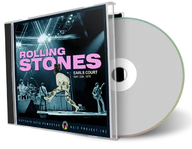 Front cover artwork of Rolling Stones 1976-05-25 CD London Soundboard