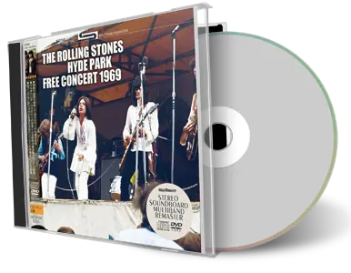 Front cover artwork of Rolling Stones Compilation CD Live At Hyde Park 1969 Soundboard