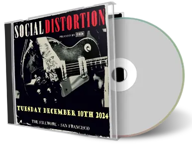 Front cover artwork of Social Distortion 2024-12-10 CD San Francisco Audience