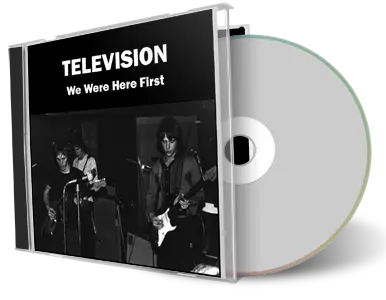 Front cover artwork of Television Compilation CD We Were Here First Audience