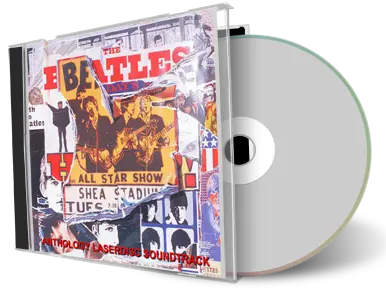 Front cover artwork of The Beatles Compilation CD Anthology Laserdisc Soundtrack Soundboard