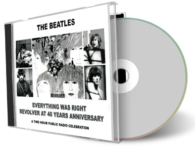 Front cover artwork of The Beatles Compilation CD Everything Was Right Soundboard