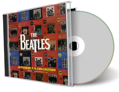 Front cover artwork of The Beatles Compilation CD Japanese Ep Collection Soundboard