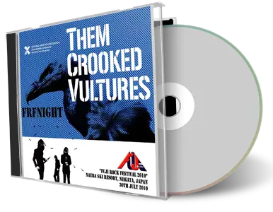 Front cover artwork of Them Crooked Vultures 2010-07-30 CD Niigata Audience